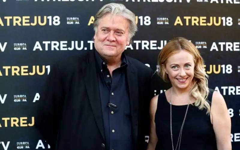 2026: Trump è il nuovo Hitler 23 bannon meloni 4 1719225 800 q50